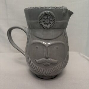 JONATHAN ADLER UTOPIA Captain & Sailor Double Sided Pitcher New Rare